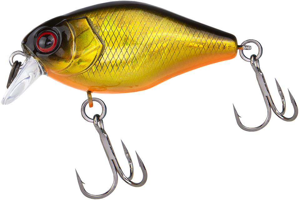 Воблер Jackall Chubby 41 дл. 4.1 см, гл. 0.6-1.0 м, 5.5 гр., floating, цв. hl gold&black