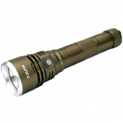 Фонарь подводный Delfin R27 3000 люмен, свет желтый, ручной, без аккумулятора (2 аккум. 26650)