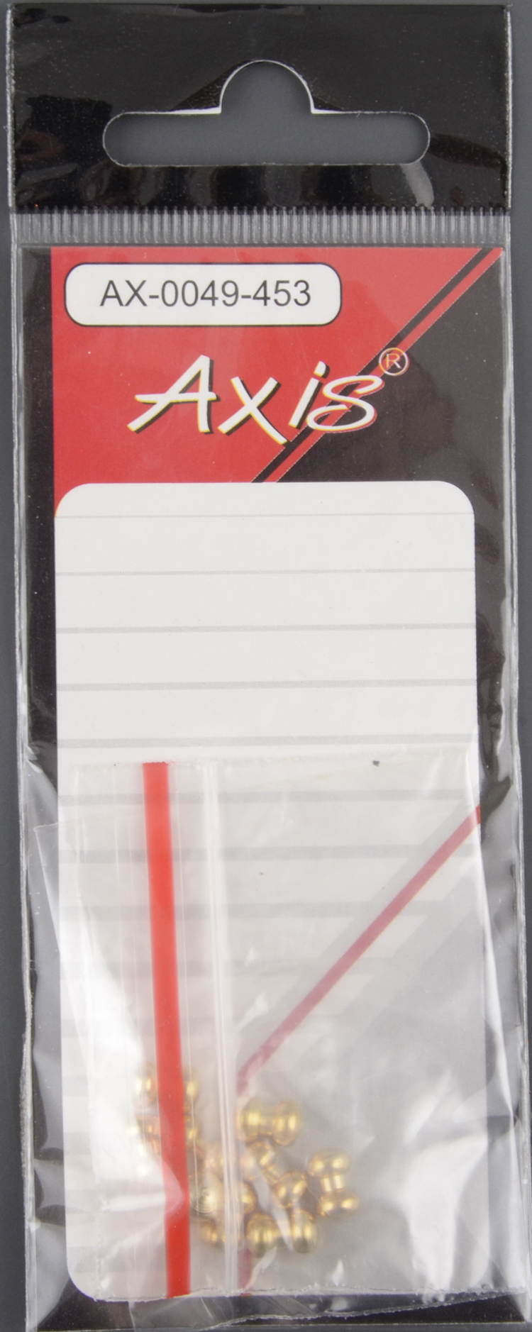 Латунные глаза-гантельки AXIS BRS EYES (10 шт) ассортимент