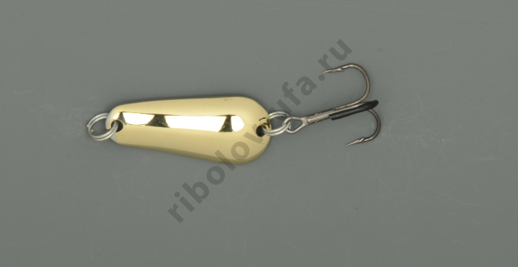 Блесна Бубнов колеблющаяся Окуневая 12 гр. жел/бел