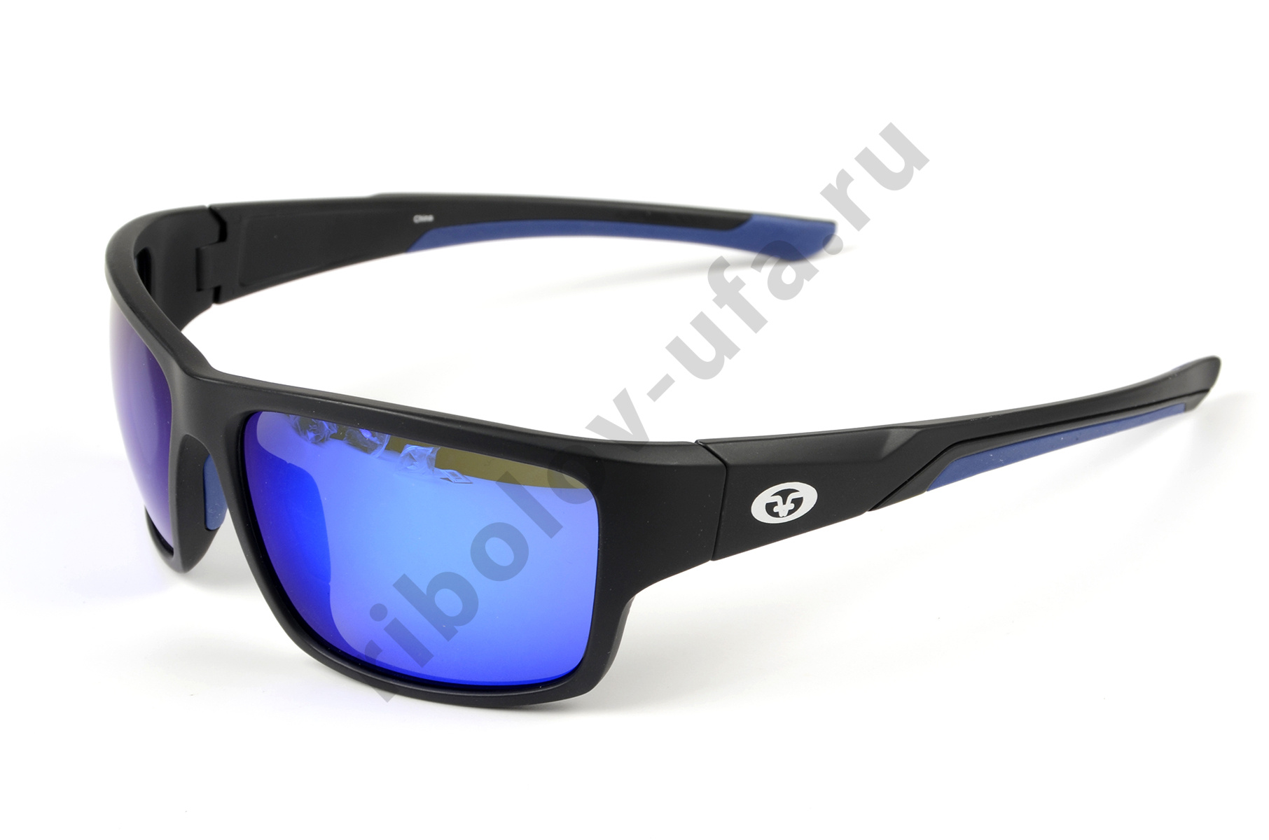 Очки Flying Fisherman Sand Bank Matte Black Smoke-Blue Mirror 7712BSB