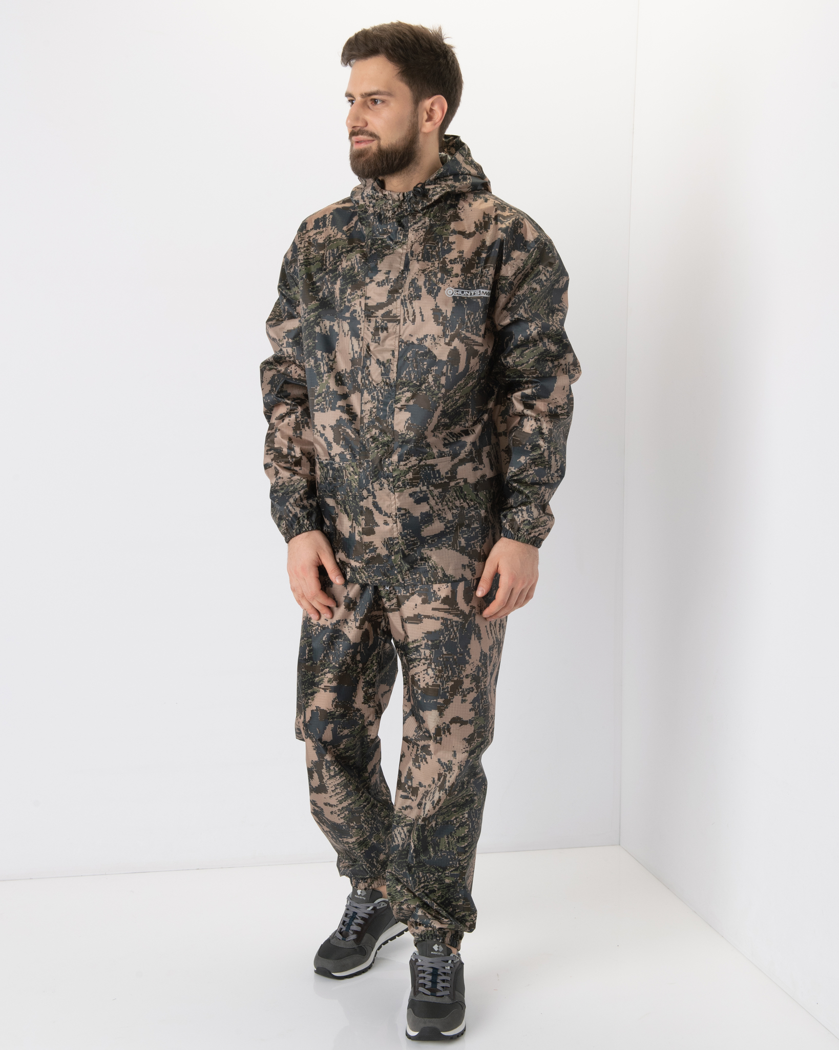 Костюм Huntsman Склон-2 цв. Камуфляж Лабиринт тк.Таффета Рип Стоп р. 52