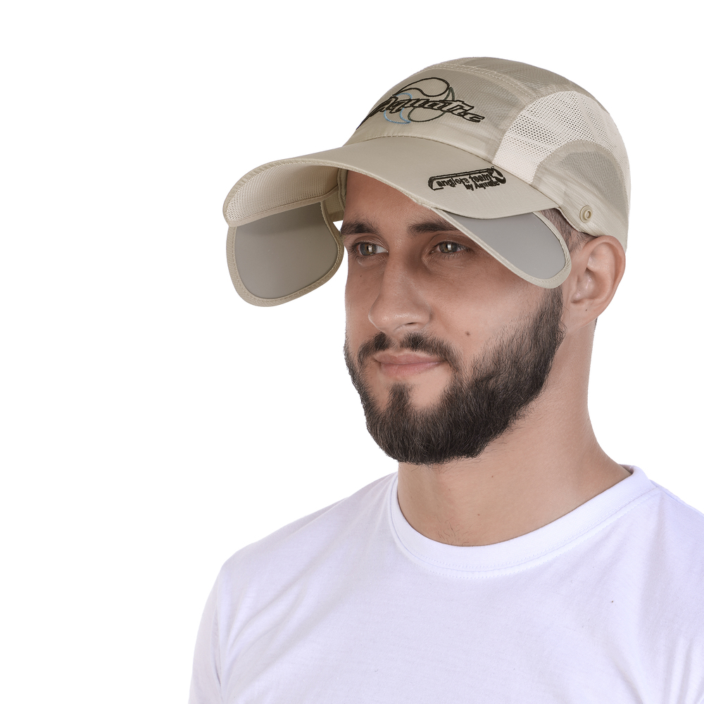 Кепка Aquatic KA-17Б с боковыми отражателями и антимок.бафом цв.бежевый