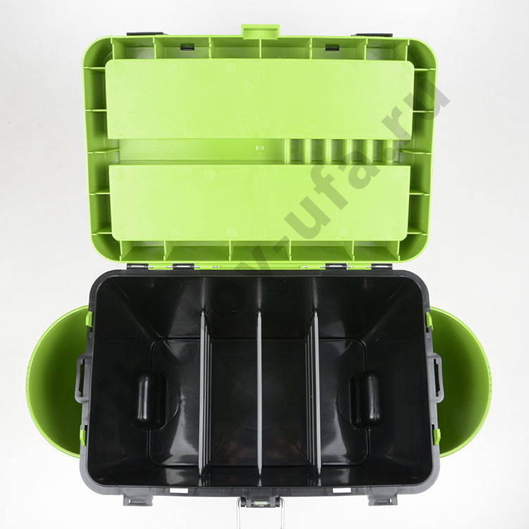 Ящик зимний Helios Fish Box 19л. зеленый