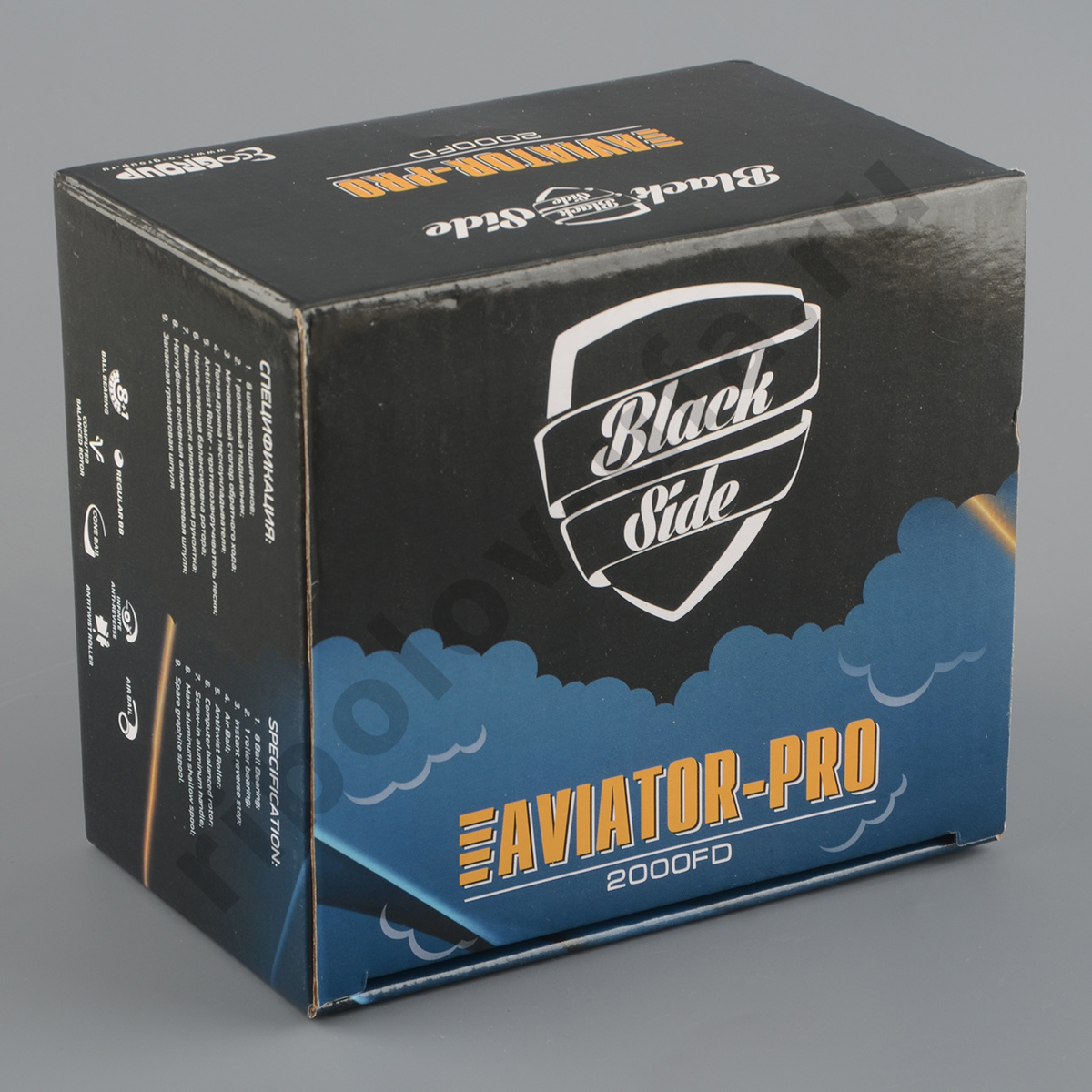 Катушка безынерц. Black Side Aviator Pro 2000FD 8+1 bb