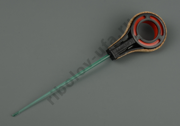 Удочка зимняя Пирс безосевая Спорт (черно-красная)