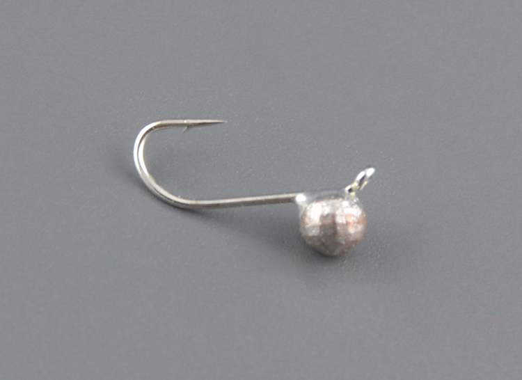 Мормышка вольфрам Bravo Fishing Шар с ушком мелкая грань 2.5 мм 0.14 гр Ni