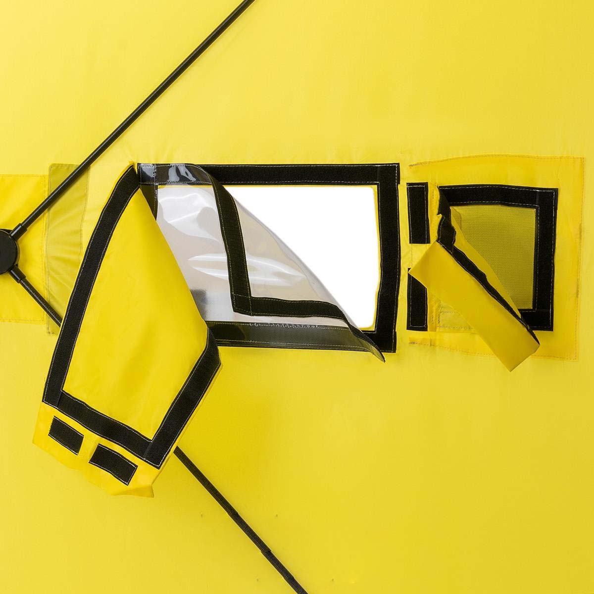 Палатка зимняя Куб Helios 1.8x1.8 (yellow/gray)