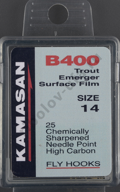 Крючки Kamasan B400 #14 (25шт) HFB400014X