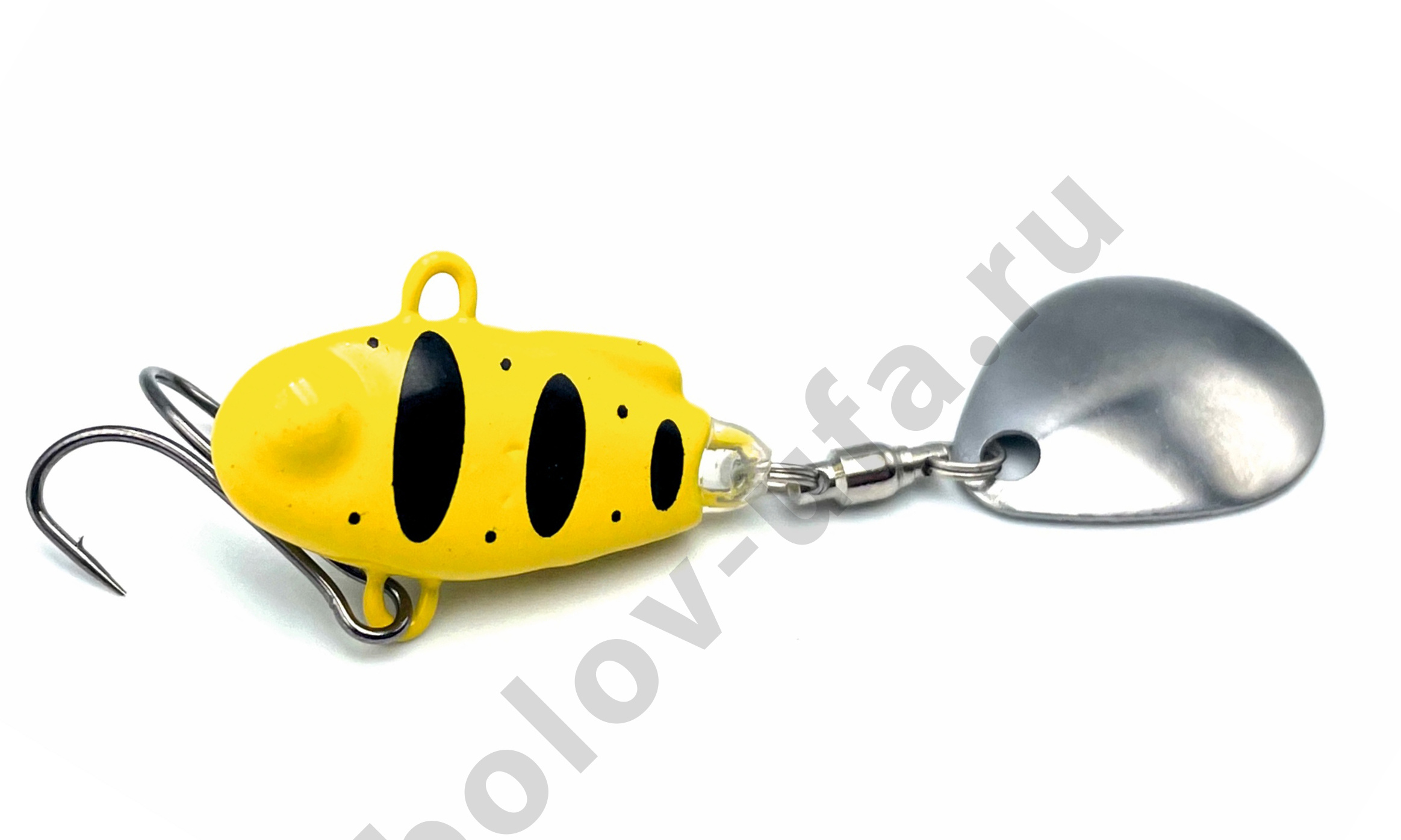Тейл-спиннер UF Studio Наш ТС-1 10гр. # 05, цв. Желтый-черный