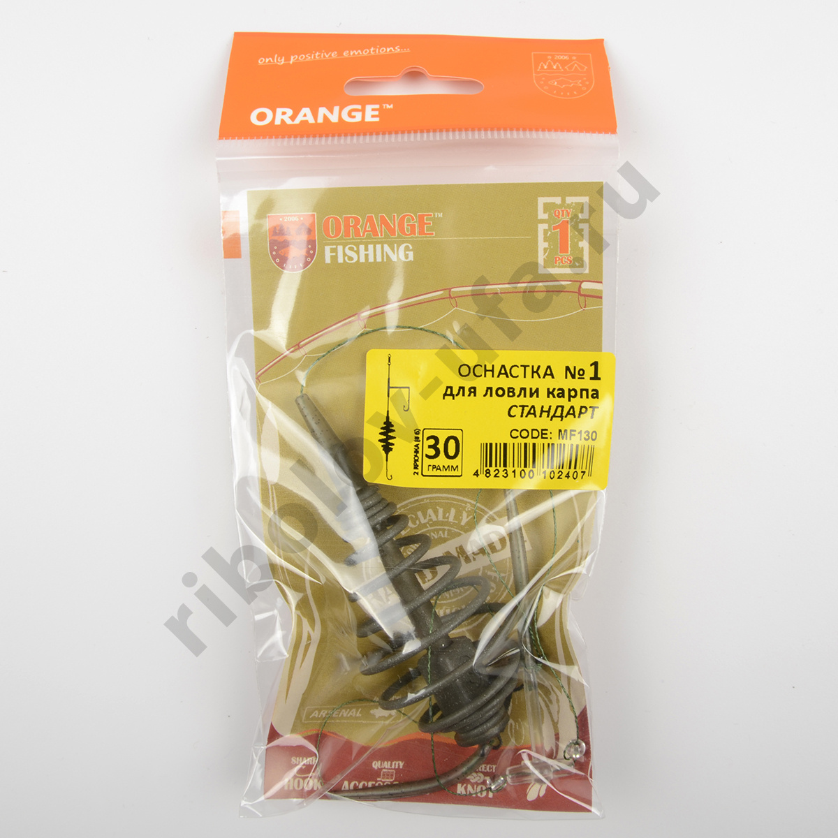 Монтаж карповый Orange #1 Spring, 30гр