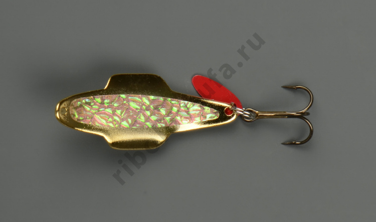 Блесна зимняя Bay de Noc Vingla #5V Gold Ice