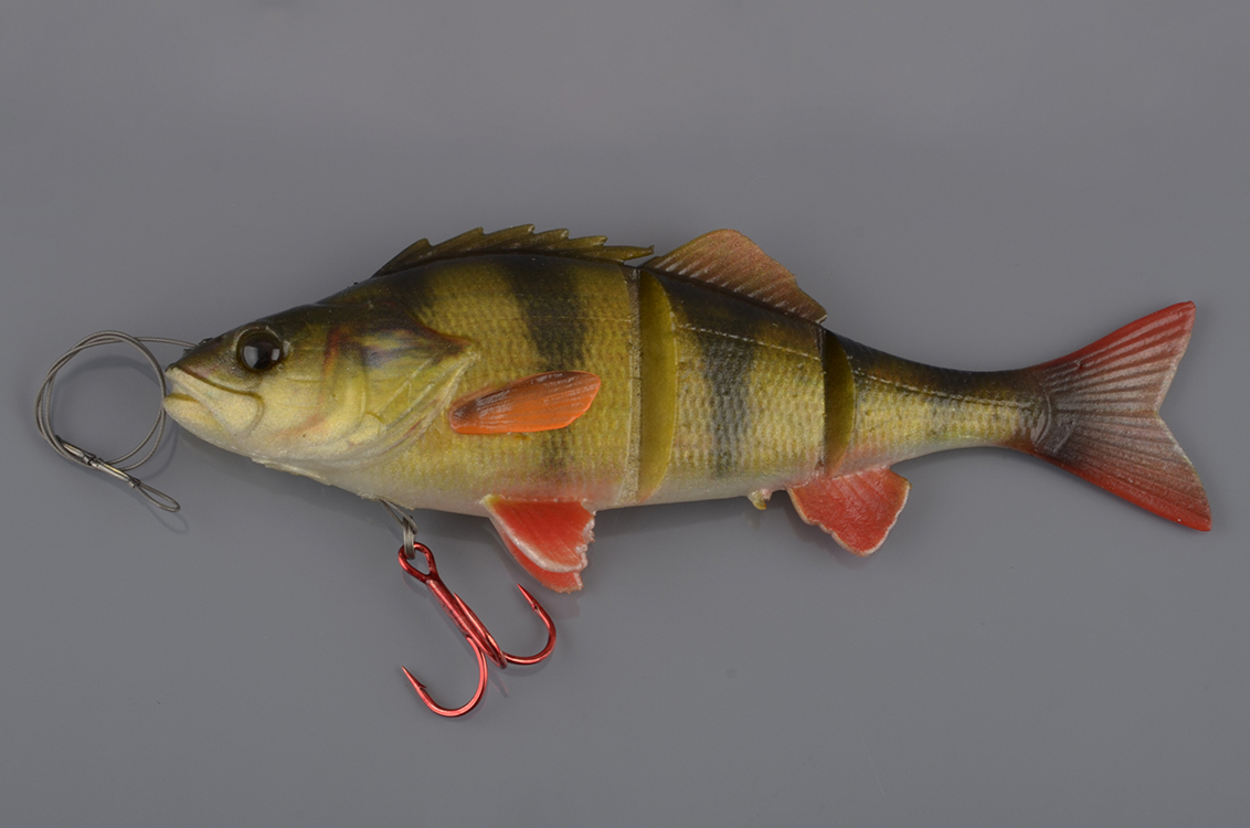 Силиконовая приманка Savage Gear 4D Line Thru Perch 17 63гр 01-Perch 57420