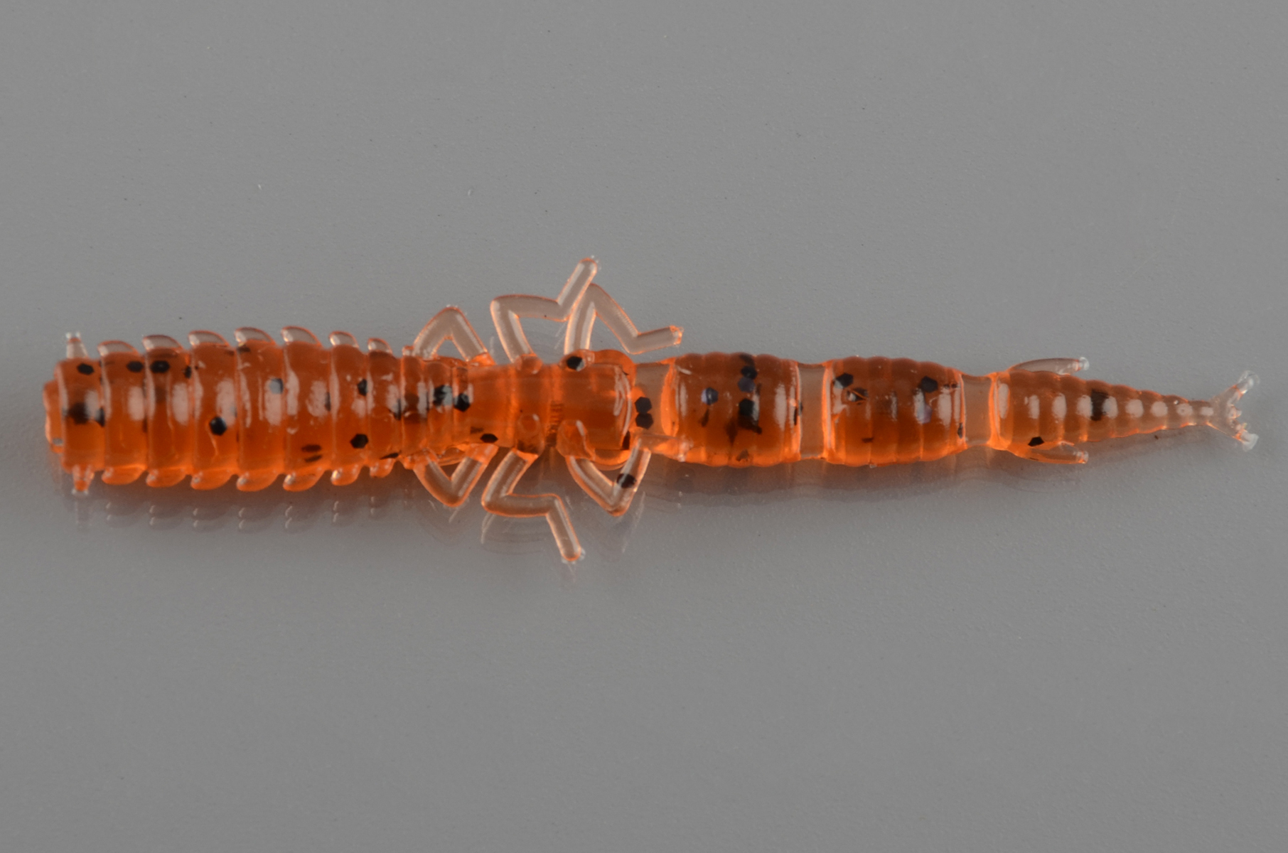 Силиконовая приманка Ojas Dragon Fry 45мм цв.Orange