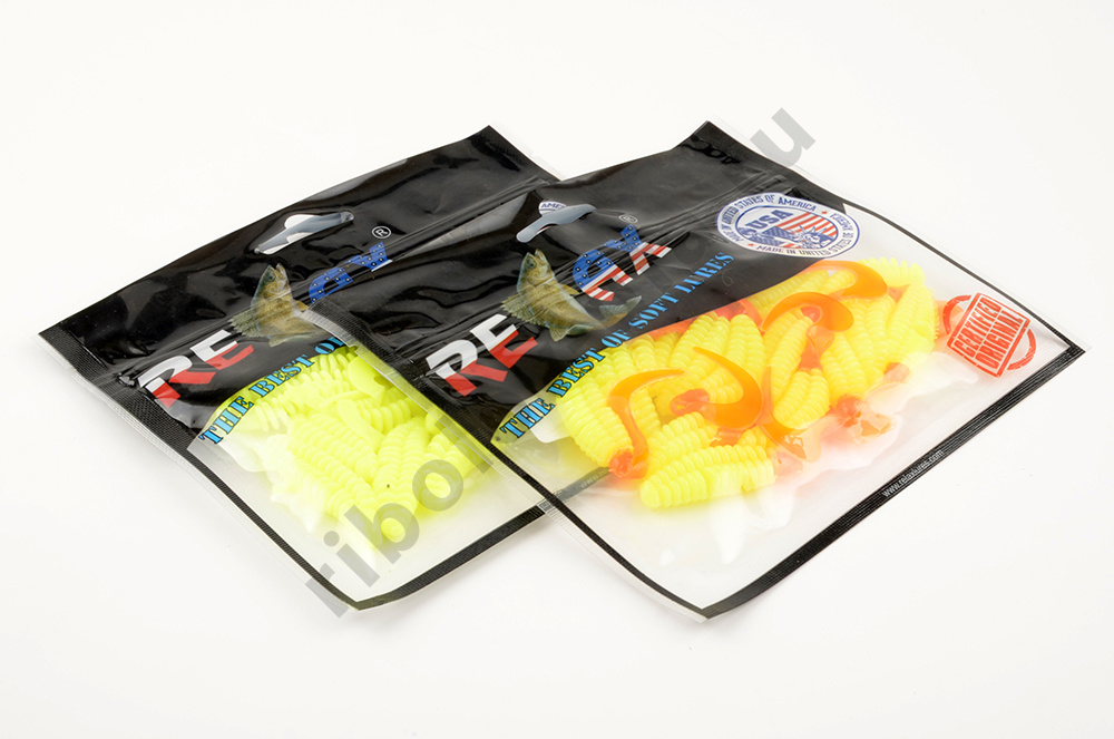 Силиконовая приманка Relax Twister Turbo 3in 6,5см (15шт/уп) - TS001