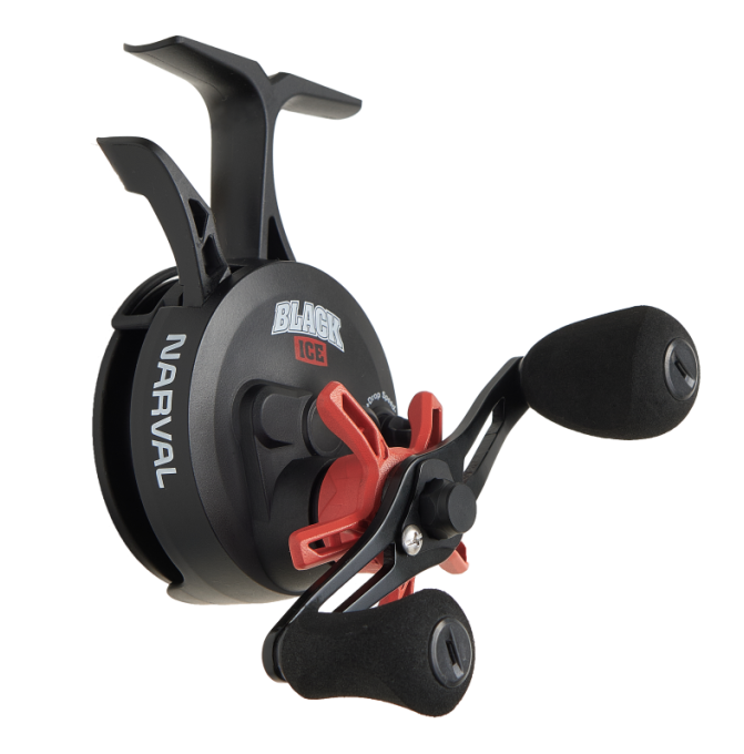 Катушка зимняя Narval Frost Black Ice 2.5:1 3+1BB #Red 