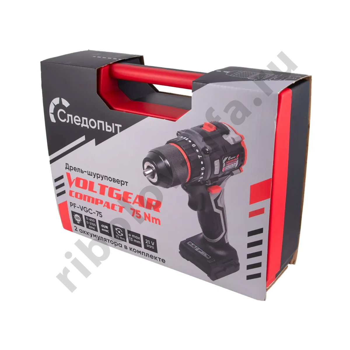 Шуруповерт-электробур Следопыт 21V 4Ah VoltGear Compact 75Hm