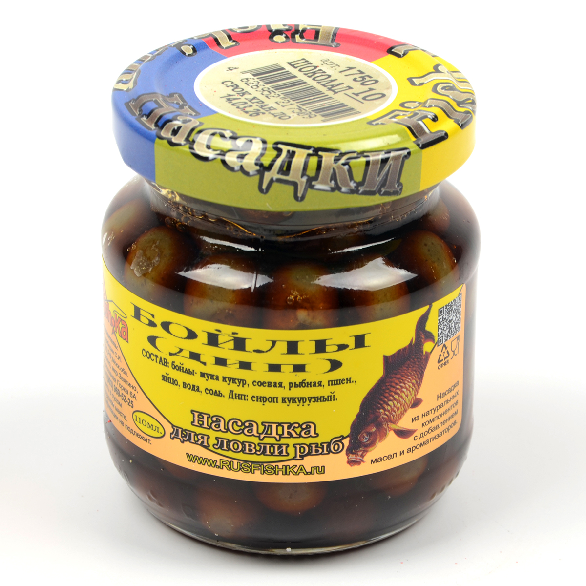 Бойлы Fish.ka (дип) 8-10мм, 110мл Шоколад 