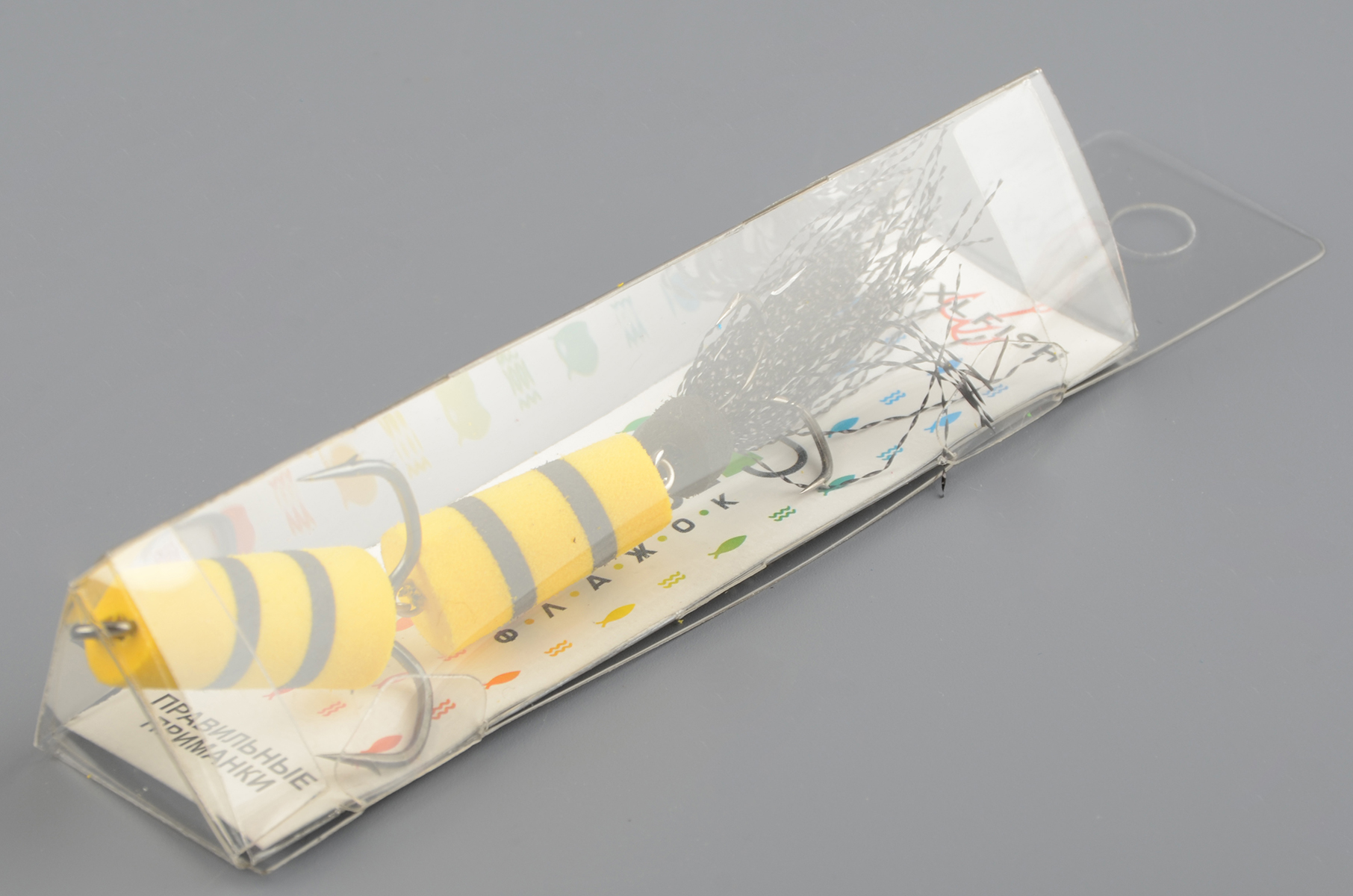 Приманка джиговая XXL Fish, Мандула Флажок, блистер мод.№17, 90мм #ЖЧ