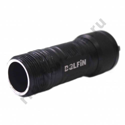 Фонарь подводный Delfin T15 1200 люмен, свет белый, ручной, без аккумулятора (1 аккум. 18650)