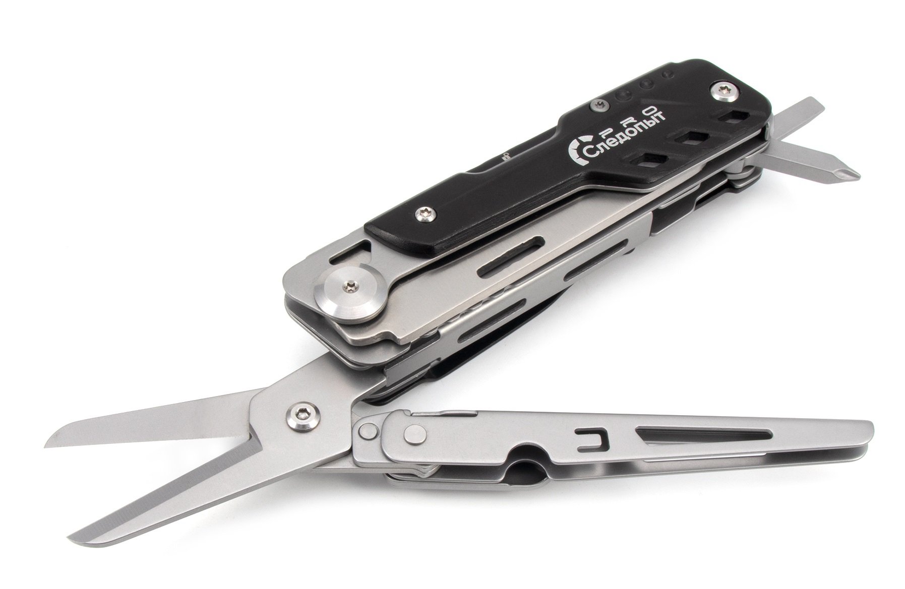 Мультитул Следопыт Pro 6 предметов в чехле и коробке PF-MT-28