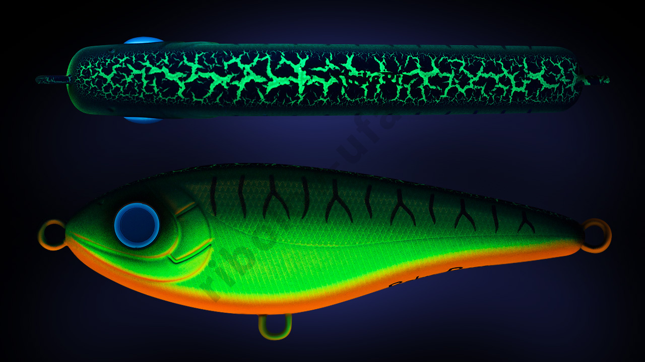 Воблер Strike Pro Baby Buster 100SP.,нейтрал., 25гр. (0,2-1.0м) кр.Owner EG-050#A223S-RP