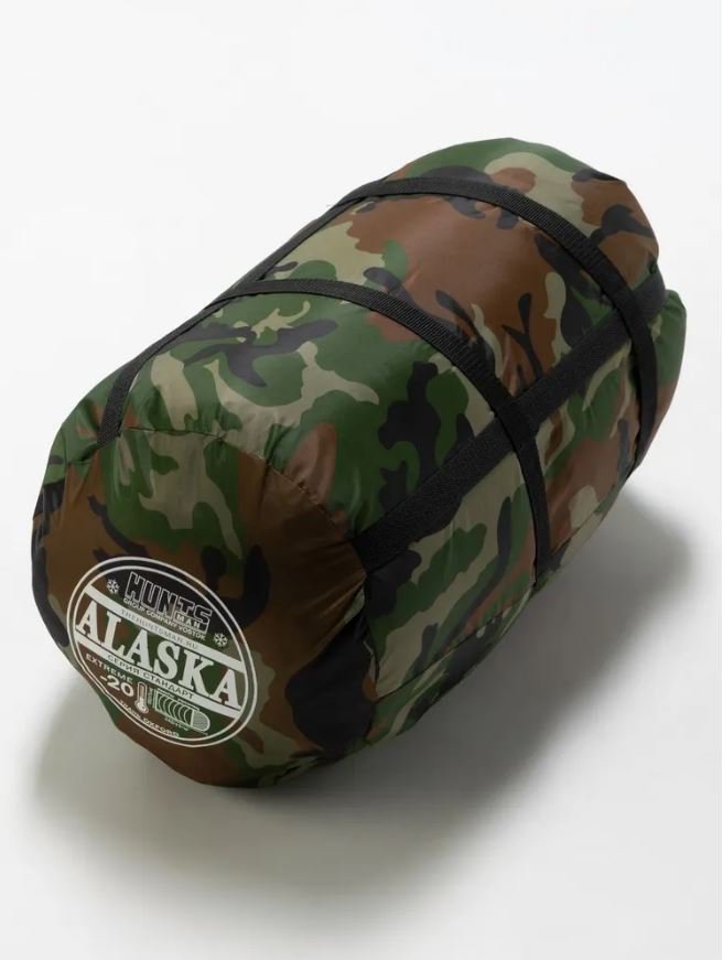 Спальник Huntsman Standart  -22 С, цв. КМФ, тк.Alova 
