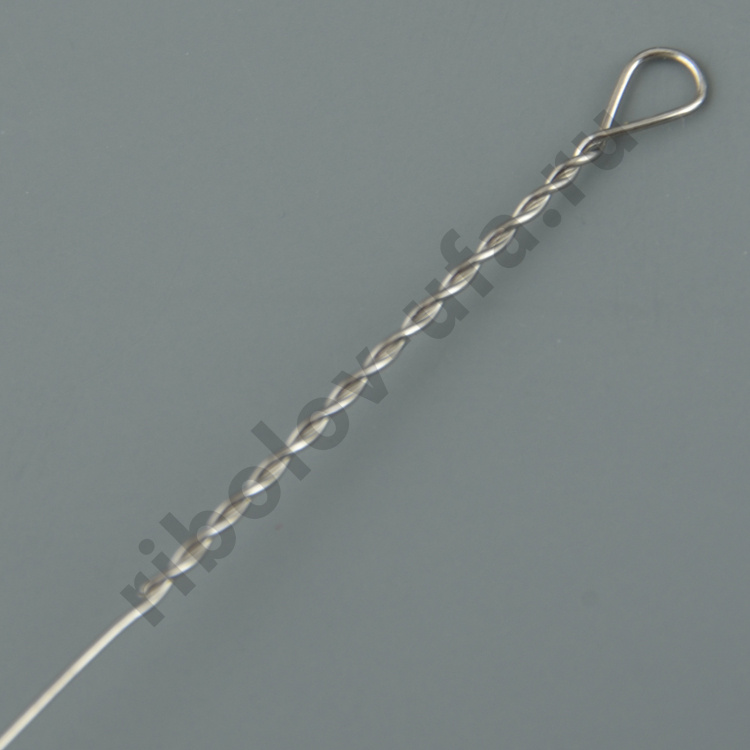 Набор поводков струна Leader 0.28мм 10 см 8кг (10шт/упак)