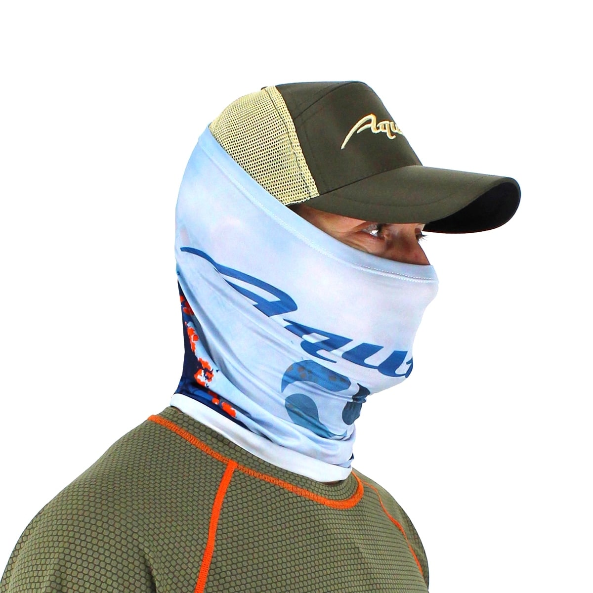 Баф Aquatic Бафф-01 (UPF 50 +, Ultra Stretch, логотип PIKE CAMO BLUE)