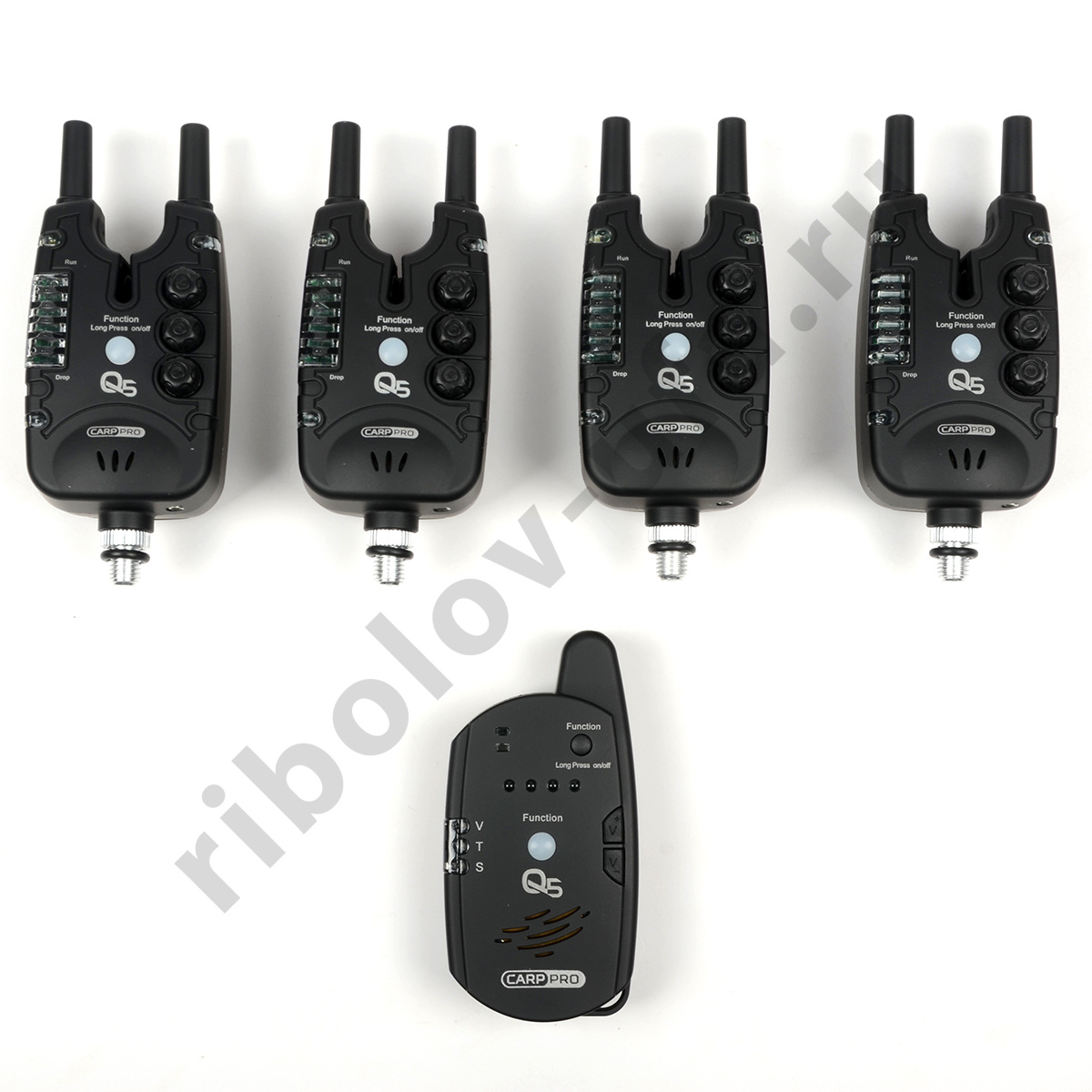 Электронный сигнализатор поклевки Carp Pro Q5 4+1