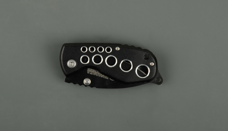 Нож складной Kosadaka N-F33 14.4/8.2 см, 87 гр., хромированный