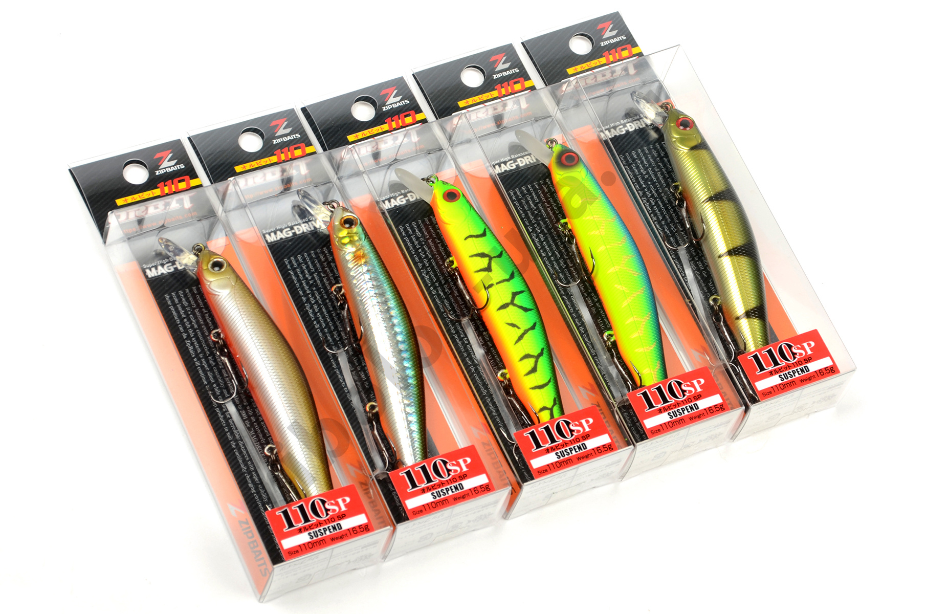 Воблер Zipbaits Orbit 110 SP-SR, 110 мм, 16.5 гр.. суспенд., загл. 0.8-1.0 м, цвет № 995