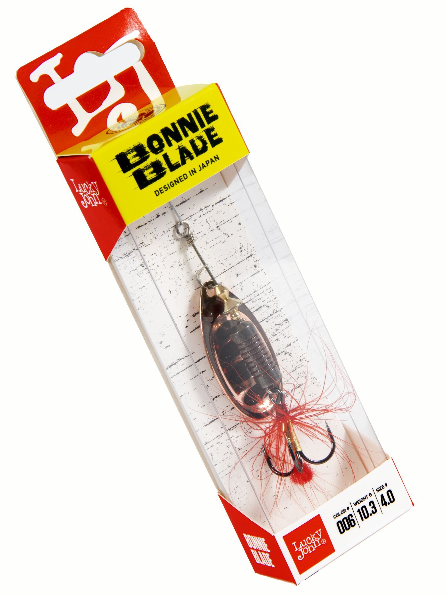 Блесна вращ. Lucky John Bonnie Blade #04, 10.3гр., цв. 006