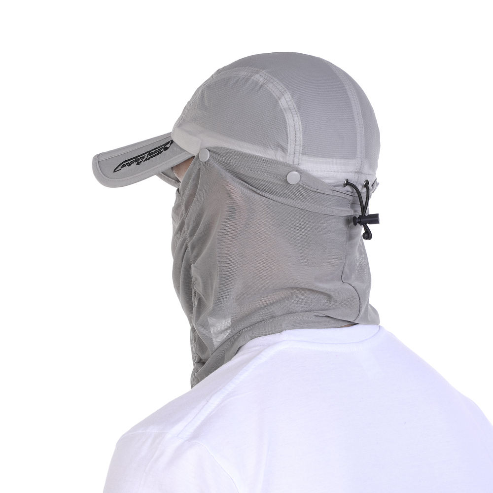 Кепка Aquatic KA-18СС складная с антимоск.бафом цв.св-серый