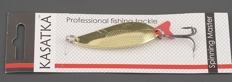 Блесна колеб. Kasatka 28.5гр. Gold-002  SF04-36