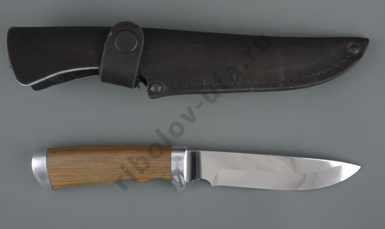 Нож Турист-6 хирургич.нерж.сталь, 65х13, орех (ручная работа)