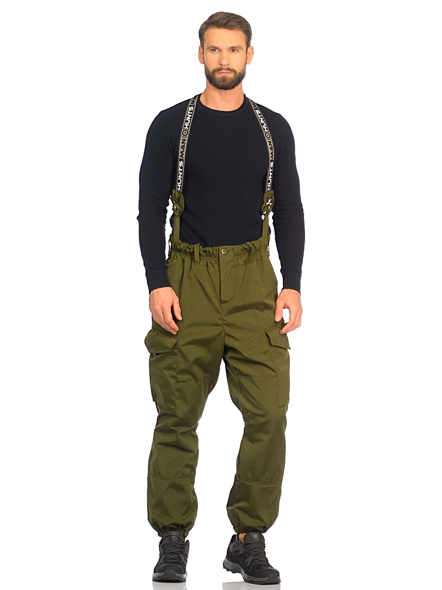 Костюм демисезон. Huntsman Горка-5 цв. Хаки ткань Смесовая Рип-Стоп р. 56-58 рост 170-176 на молнии