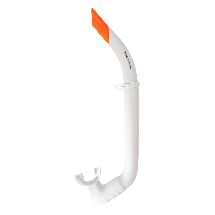 Трубка Scorpena  Apnea F1 белая