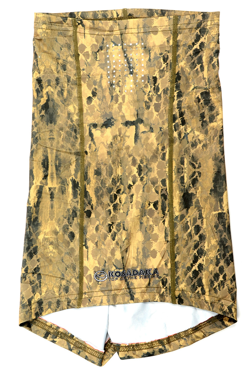 Маска бафф Kosadaka Ice Silk Sunblock UV защита, цв. Sand Snake