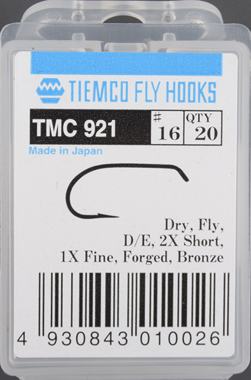 Крючки Tiemco TMC921 #16 (20 шт)