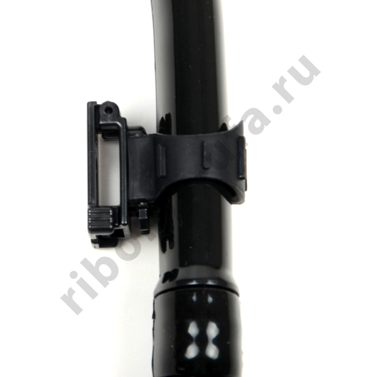 Трубка Sargan Бетта черный силикон, черная, чёрный верх