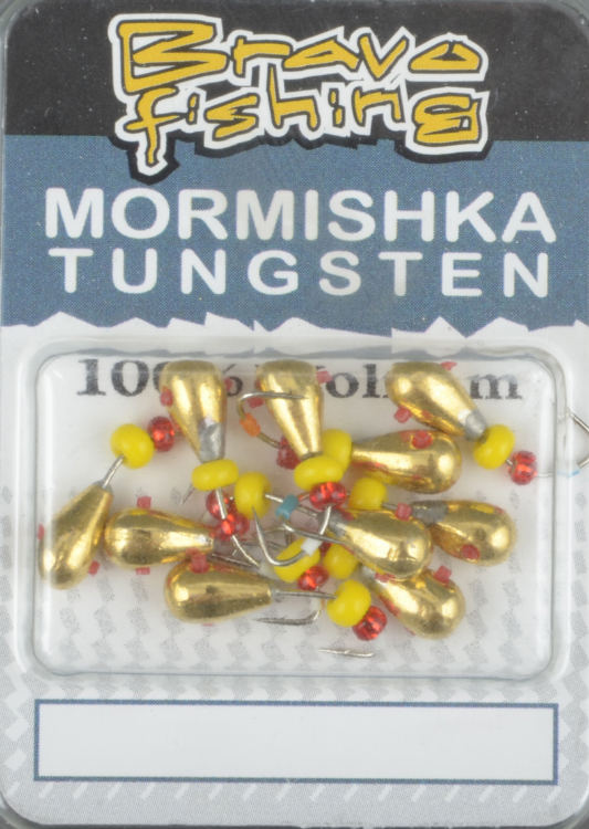 Мормышка вольфрам Bravo Fishing Муравей с отверстием с кембриком 2.0 мм Go