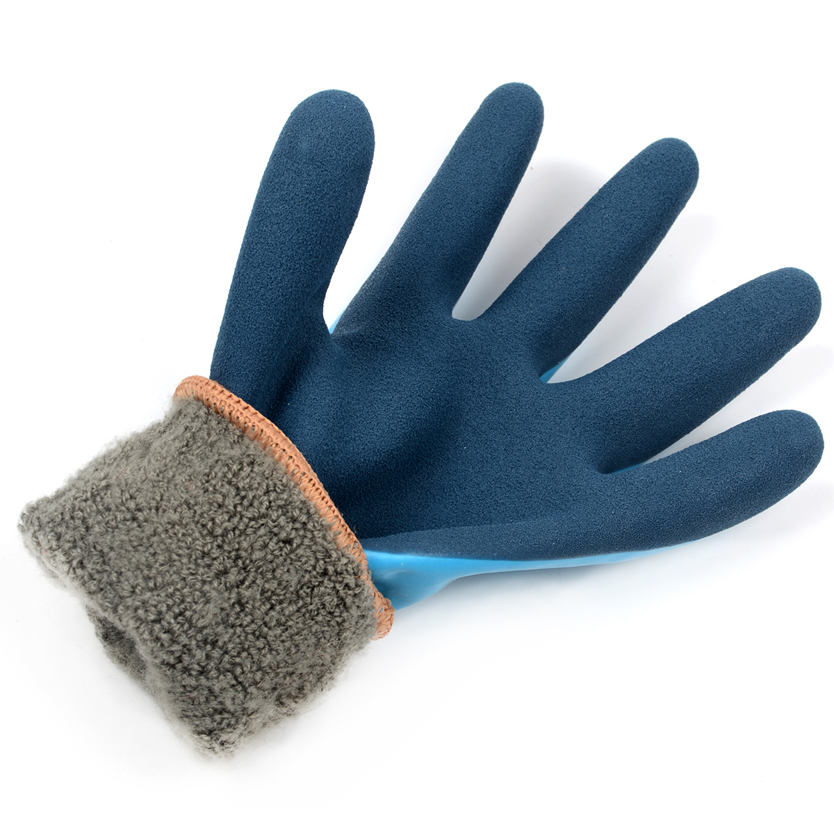 Перчатки No name 318 цв.синий