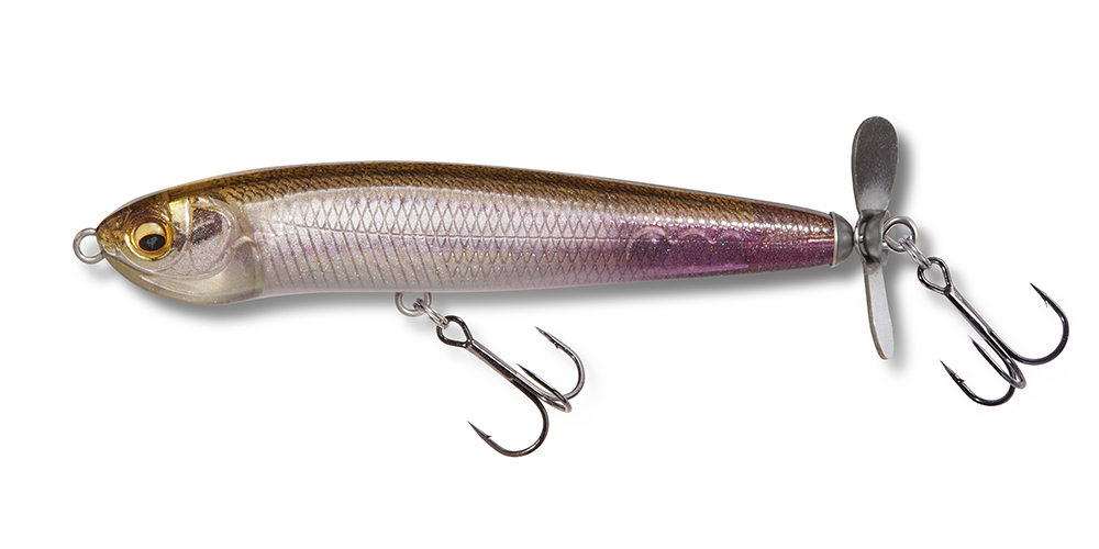 Воблер Megabass Karashi Spinner 6гр 70мм #FA Ghost Wakasagi 544019