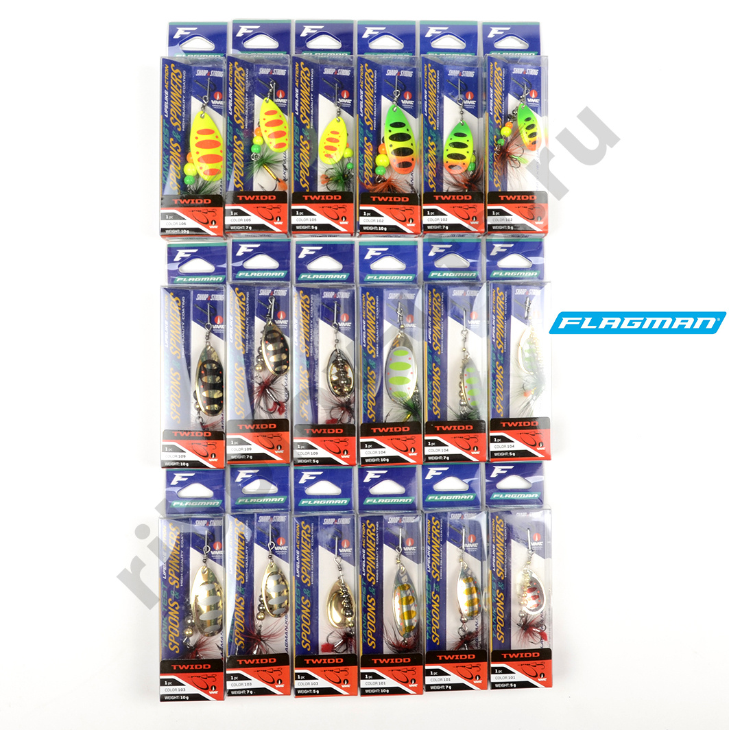 Блесна Flagman Twidd 10гр. цвет 106