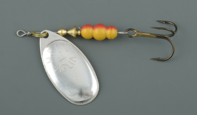 Блесна Mepps Aglia № 4, серебро (9гр)