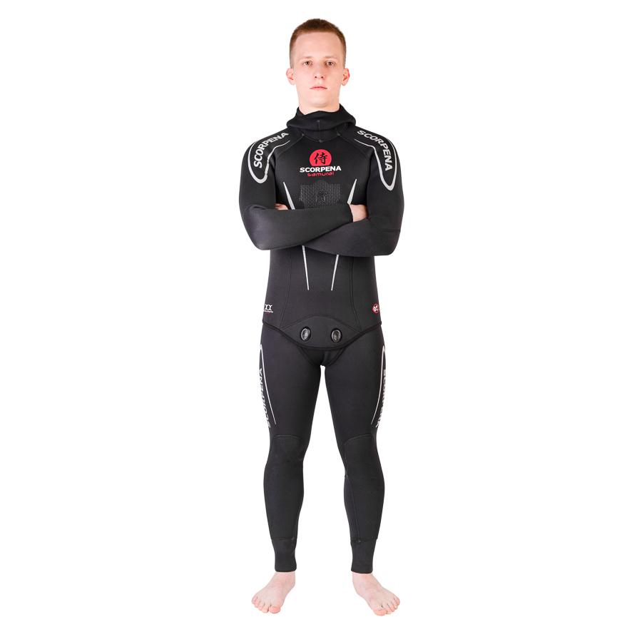 Гидрокостюм Scorpena 7мм Samurai Yamamoto р. XL   (23)