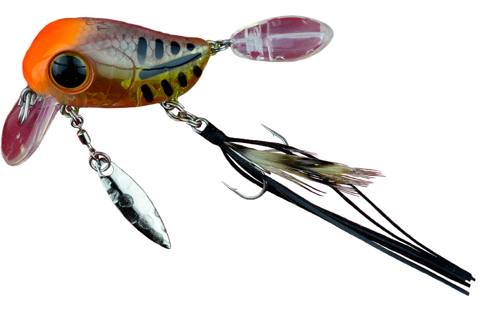 Воблер Jackall Micro Tappy  дл. 5.4 см, гл. 0-0.1 м, 4.8 гр., floating, цв. honebone clear