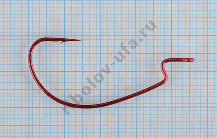 Офсетный крючок Owner 5109 Red №3/0 J-Light Hook