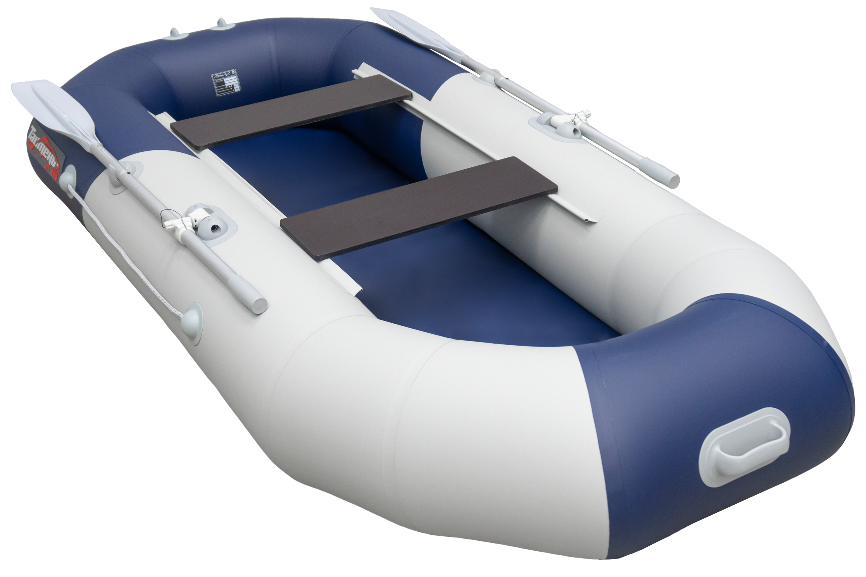 Лодка Таймень NX 270 комби светло-серый/синий